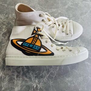 Vivienne Westwood Men's Flimsoll High-Top Sneakers A401 75636091 W SZ 10 $1000